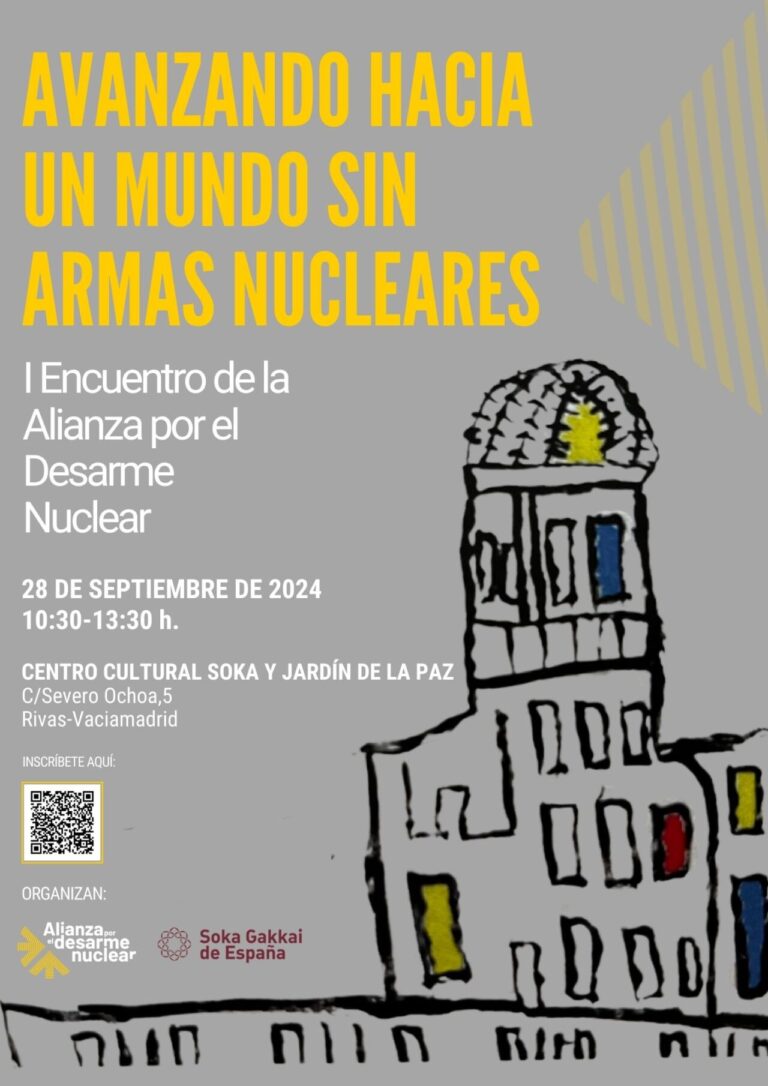 Primera trobada presencial de l’Aliança pel Desarmament Nuclear, a Rivas-Vaciamadrid