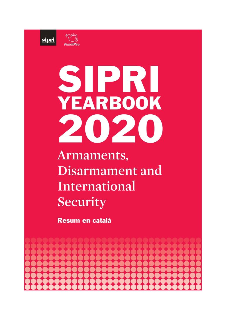 Resum de l’Anuari SIPRI 2020 en català i castellà